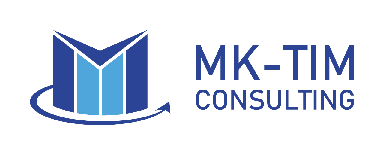 MK-TIM Consulting logo sa natpisom